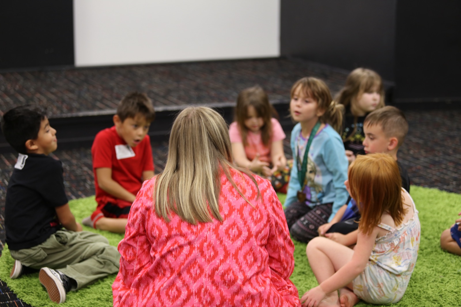 Kids playing and learning at Harvest Kids