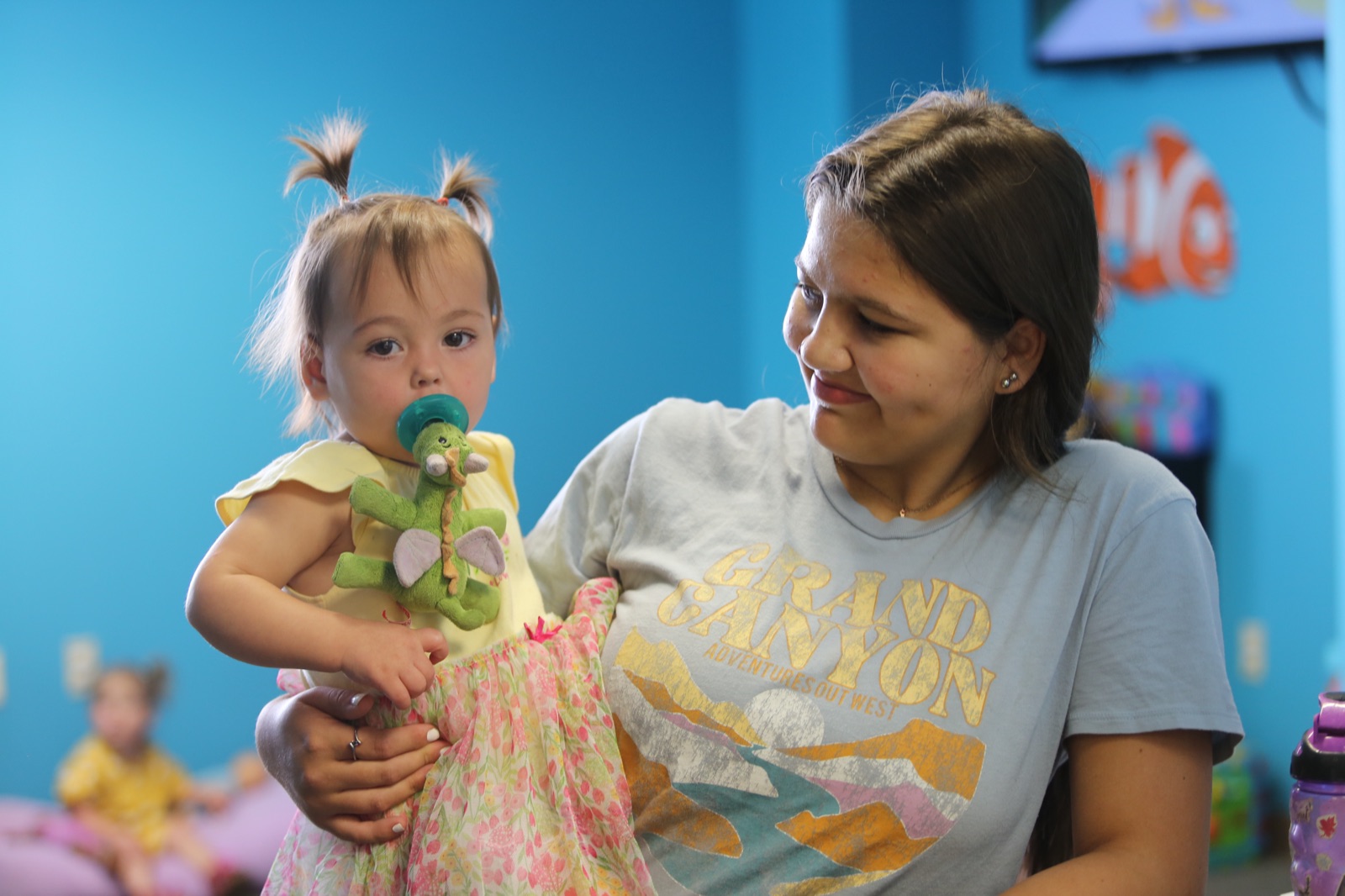Kids playing and learning at Harvest Kids